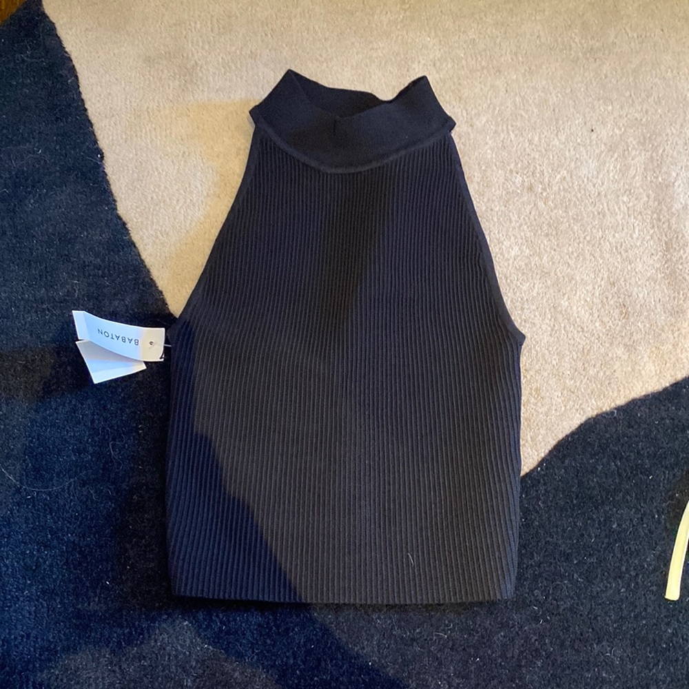 Babaton High Neck Tank Top